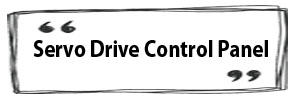 Servo Drive Control Panel